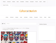 Tablet Screenshot of chinese.culturextourism.com